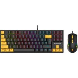 Tracer Clavier Et Souris Mécaniques Sans Fil Hornet 87 Black One Size unisex