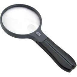 Carson Optical Loupe Hf-11 à Poignée Divisée Avec éclairage Black / Grey One Size unisex