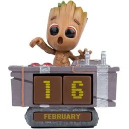 Grupo Erik Calendrier Perpétuel Marvel Guardians Of The Galaxy Groot Death Button 3d Multicolour One Size unisex