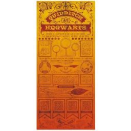 Fanattik Poster De Quidditch Harry Potter Multicolor One Size unisex