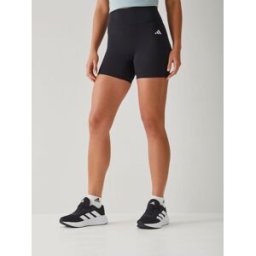 adidas adidas Optime Essentials Workout Bike Shorts Noir 36-38 (UK 8-10)