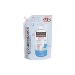 Cattier Baby Gel Lavant Doux Bébé Bio Éco-Recharge 1 L - Doypack 1000 ml