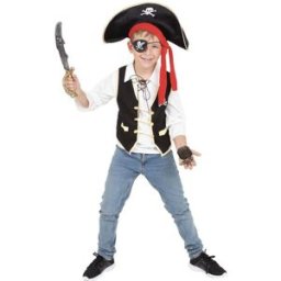 La Grande Récré Déguisement et Accessoires Pirate - Taille 5-8 Ans