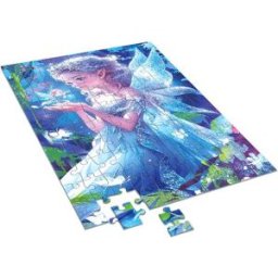 La Grande Récré Puzzle Princesse Cindy Belle 100 pièces Bleu