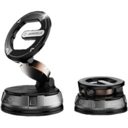 INF Support de téléphone voiture magnétique avec Loshall Tag, succion sous vide, rotation à 360° et compatibilité étendue
