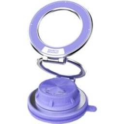 INF Support de téléphone magnétique pliable avec aspiration sous vide pour navigation automobile, prises de vue et diffusions Violet