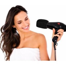 INF Bonnet diffuseur universel pour sèche-cheveux avec doublure en éponge, flux d'air doux, lavable et réutilisable