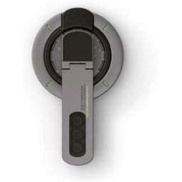 INF Support anneau magnétique pour téléphone - Support adhésif magnétique double-face 360° rotatif Le noir