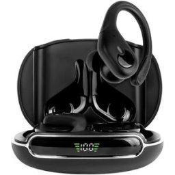 INF Écouteurs TWS Bluetooth à réduction de bruit, crochets d'oreille stables et batterie 480mah