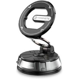 INF Support de téléphone voiture magnétique à ventouse, rotation à 720° et compatibilité universelle