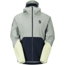 Veste imperméable SCOTT Jacket M's Explorair Light Dryo 2.5L (Spray Grey/dark Blue) Homme M