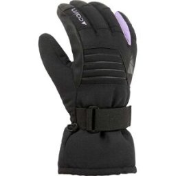 Cairn Gants Olympus Pure Black / Lilac 6 Années Fille