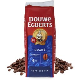 500g Décafé Douwe Egberts Grains de café - Café décaféiné - Torréfaction moyenne - Arabica & Robusta - Herbes, Noix - Moyen - Meilleur café - Pas cher