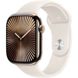Apple Watch Series 10 Oled 46 Mm Numérique 416 X 496 Pixels Écran Tactile 4g Or Wifi Gps (satellite)