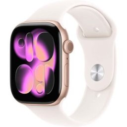 Apple Watch Series 11 Oled 46 Mm Numérique 416 X 496 Pixels Écran Tactile Or Rose Wifi Gps (satellite)