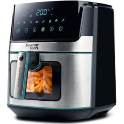 GENERIQUE Friteuse À Air , 1500w, 5 Programmes, Écran Led, Commande Tactile, Température Réglable, Panier Avec Revêtement