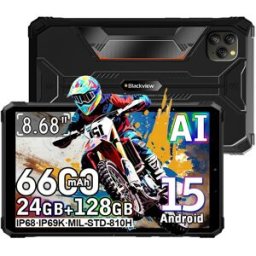 Tablette Blackview Active 5 8,68 Pouces 24 Go Ram 128 Go Noir