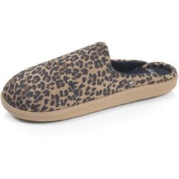Isotoner - Chaussons Mules Femme Léopard Beige foncé léopard 37 Femme