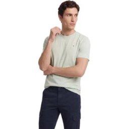 Silbon T-shirt à Manches Courtes Classic Mini Logo Light Green XL Homme
