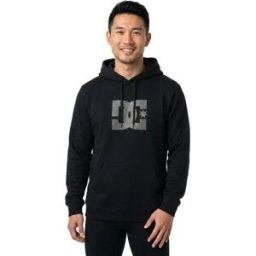 Dc Shoes Sweat à Capuche Strass Star Ph Black S Homme