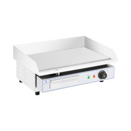 Plancha électrique professionnelle - 550 x 350 mm - Royal Catering - Lisse - 3,000 W