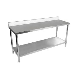 Table de travail inox - ECO - 200 x 60 cm - 400 kg - Dosseret - Royal Catering