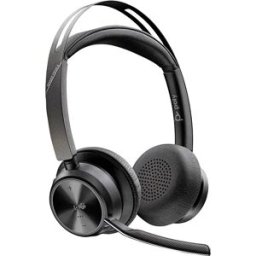 Poly Micro-casque Voyager Focus 2-m Socle De Charge Adaptateur Usb-c/a Câble Usb-c-c Black One Size unisex