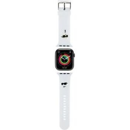 Karl Lagerfeld Sangle Klawlslkcnh Apple Watch 42/44/45/49mm White One Size unisex