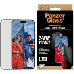 Panzerglass Film Protecteur D´écran Fit Easyaligner Iphone 17 Pro Max Transparent One Size unisex