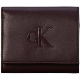 Klein Calvin Klein Embossed Monogram Bifold Wallet rouge Un an