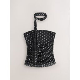 Next Haut bandeau en maille Noir FR 50 (EU 48)