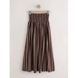 Next Jupe Maxi froncée Brun FR 42 Regular (EU 40 R)