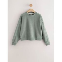Next Sweat texturé vert XXL (FR 50-52)