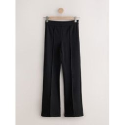 Next Pintuck Ponte Bootcut Trousers Noir FR 44 Short (EU 42 S)
