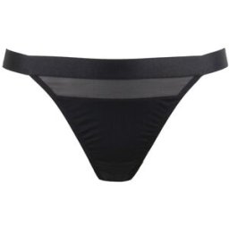 Pour Moi Pour Moi India High Leg Thong Noir FR 42 (EU 40)