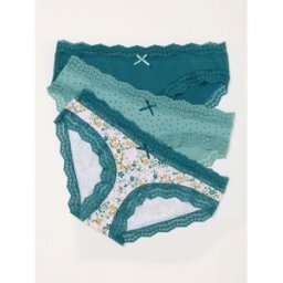 Fat Face FatFace 3 Pack of Lace Shorts vert FR 38 (EU 36)