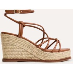 Linzi Linzi Gaze Strappy Platform Wedge Sandals Brun EU 37 (UK 4)