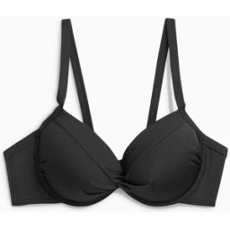 Next Haut de bikini rembourré à armatures gainant Noir 90 B