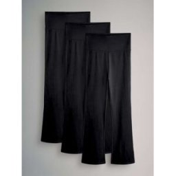 The Set Ensemble 3 Leggings évasés Noir XL (FR 50-52)
