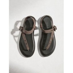 Next Sandales N. Premium asymétriques en cuir Brun EU 41 (UK 7)
