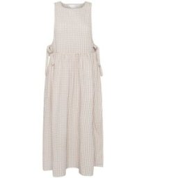 PixieGirl Petite PixieGirl Petite Gingham Tie Pinafore Dress naturel FR 42 Petite (EU 40 P)