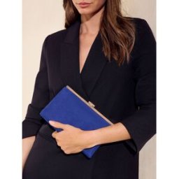 Friends Like These Friends Like These Frame Clutch Bag bleu Un an