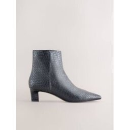 Next Bottes à talons Forever Comfort à bout carré et tissage tressé Noir EU 37 (UK 4)