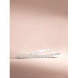 B by Ted Baker Round Toe Hardware Detail Embossed Flip Flop pâle EU 43 (UK 9)