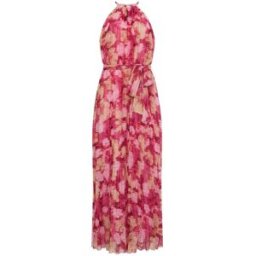 Star by Julien MacDonald Star by Julien MacDonald Metallic Wrap Dress Rose FR 50 (EU 48)
