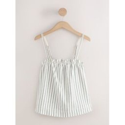 Next Strappy Cami Denim Top crème FR 50 (EU 48)
