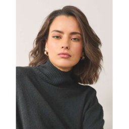 Next Wide Small Hoop Earrings doré Un an