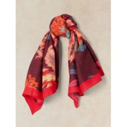 White Stuff White Stuff Molly Midweight Square Scarf violet Un an