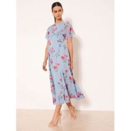 Lipsy Robe mi-long tissée Lipsy bleu FR 36 (EU 34)