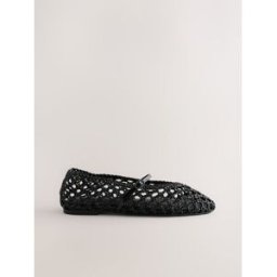Next Chaussures Mary Jane tissées Forever Comfort Noir EU 41 (UK 7)